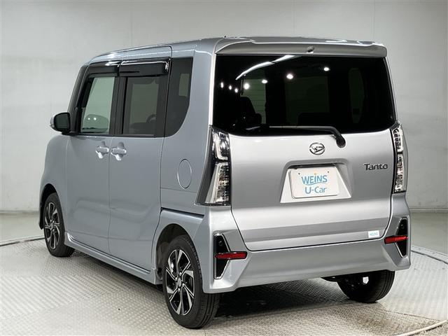 タント カスタムＸ　衝突軽減ブレーキ　アイドリングストップ機能　Ｂカメラ　ナビＴＶ　盗難警報装置　ＬＥＤ　ＥＴＣ　キーレスエントリー　スマキー　フルセグＴＶ　エアコン　Ｗエアバッグ　ＤＶＤ　パワステ　サイドエアバッグ（5枚目）