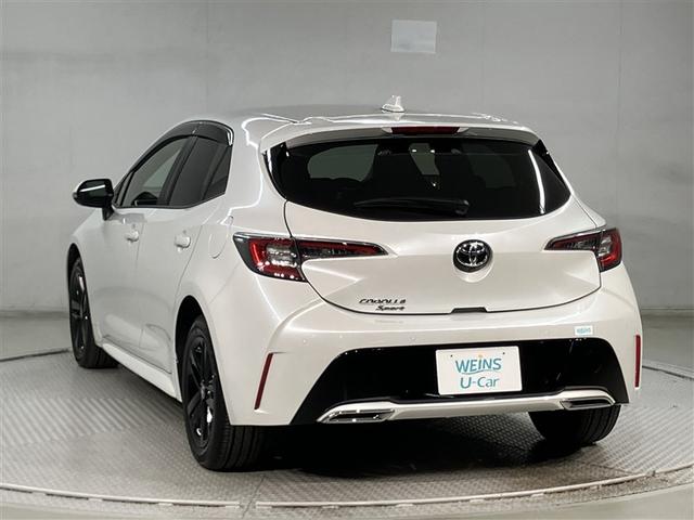 カローラスポーツ Ｇ　スタイルパッケージ　ＥＴＣ車載器　スマートキ　ＬＥＤランプ　クルコン　バックモニター　インテリジェントクリアランスソナー　ＡＷ　メモリーナビ　記録簿　ナビ　キーレス　盗難防止装置　ミュージックプレイヤー接続可　ＡＢＳ（4枚目）