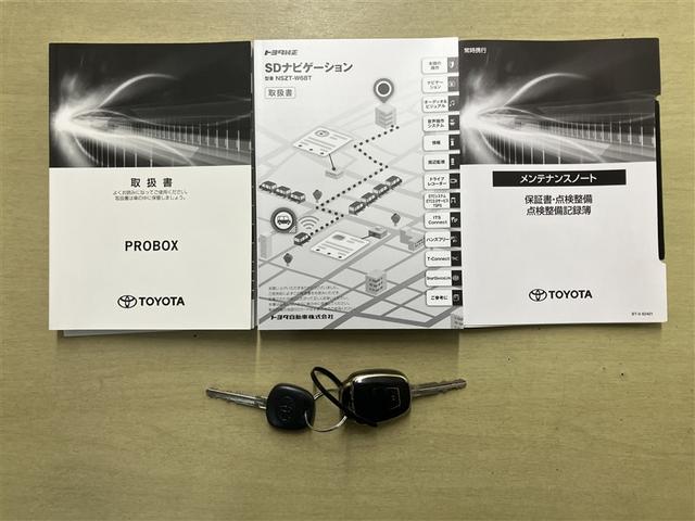 プロボックス ハイブリッドF 衝突回避システム 盗難防止 Wエアバッグ バックガイドモニター 100V電源 パワーウインドウ メモリナビ AUX ワイヤレスキー AC DVD パワステ フルセグTV ETC ESC ABS LED(19枚目)