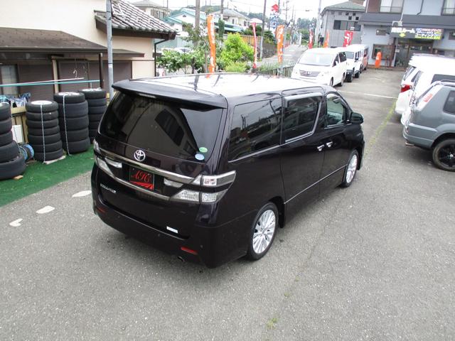 ヴェルファイア ２．４Ｚ　保証２年走行距離無制限　Ｅ／Ｇ載せ替え済　ダッシュボード新品交換済　両側パワー　８インチナビＴＶ　フルセグ　フリップダウン１２．８インチ　ＥＴＣ　ルームクリーニング済　禁煙車　１オーナー（45枚目）