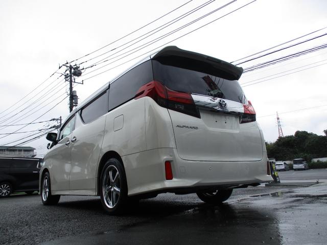 アルファード 2.5S Aパッケージ 保証2年走行距離無制 ボディーガラスコーティング ステアリング新品 両側パワースライド 後席モニター HDMI 社外アルミ 禁煙車 ルームクリーニング オットマン 車検2年付 ETC(71枚目)