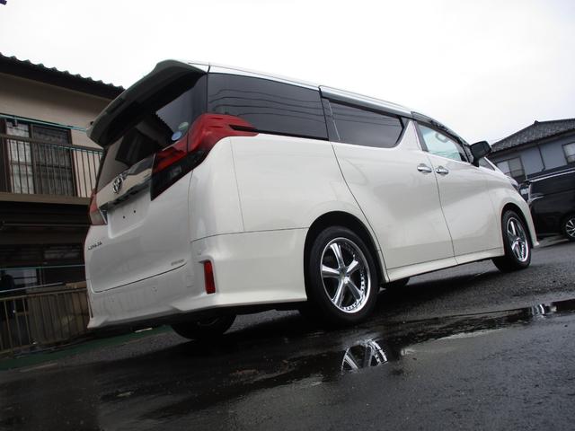 アルファード 2.5S Aパッケージ 保証2年走行距離無制 ボディーガラスコーティング ステアリング新品 両側パワースライド 後席モニター HDMI 社外アルミ 禁煙車 ルームクリーニング オットマン 車検2年付 ETC(74枚目)