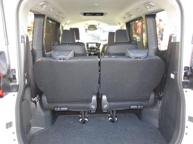 ノア Z 新車保証付 1オーナー 両側パワースライド トヨタセイフティーセンス 追突軽減システム クリアランスソナー ハーフレザーシート バックカメラ 7人乗り ボディーガラスコーティング 2.0ETC.(46枚目)