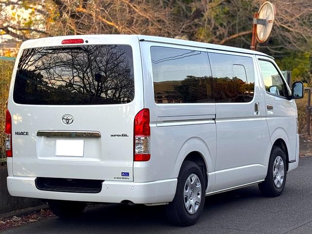 ハイエースバン ロングスーパーGL 法人ワンオーナー 純正ナビ Bluetooth TV ETC 前後ドラレコ パノラミックビューモニター(4枚目)