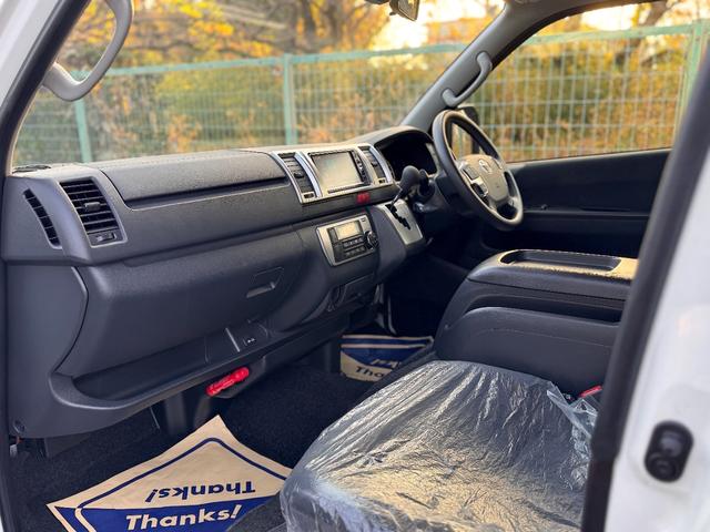 ハイエースバン ロングスーパーGL 法人ワンオーナー 純正ナビ Bluetooth TV ETC 前後ドラレコ パノラミックビューモニター(22枚目)