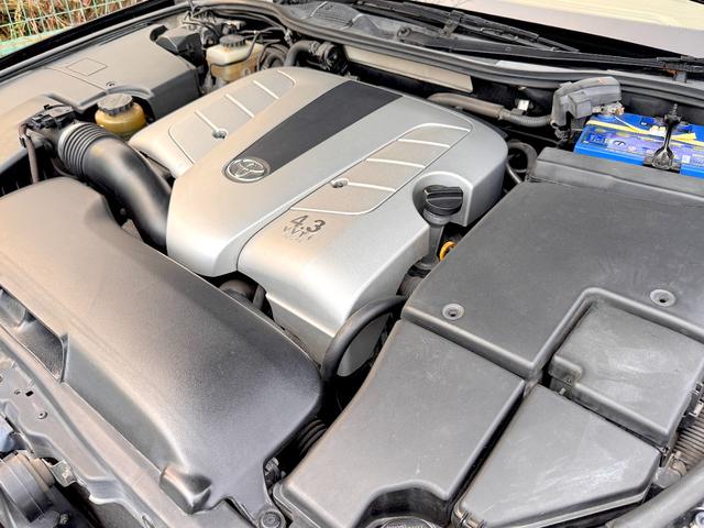 セルシオ A仕様 車高調 カールソン19インチアルミホイール 社外 フルセグ ナビ 革シート(32枚目)