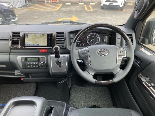スーパーGL ダークプライムII 後席モニター 100KM以下 スマートキープッシュスタート ナビ&TV 助手席エアバック CD エアロ DVD リアカメラ フルセグ オートエアコン イモビライザー メモリナビ 両側自動スライドドア(4枚目)