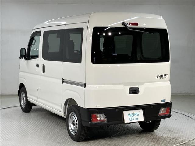 ハイゼットカーゴ ＤＸ　車中泊　ベッドキット　テーブル　誤発進抑制　パワーウィンドゥ　デュアルエアバッグ　キーフリーシステム　エアコンパワステ　横滑り防止機能　アイドリングストップ　パワーステアリング　エアバッグ　ＡＢＳ（4枚目）