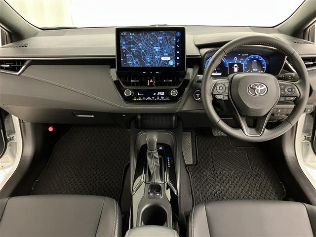 カローラツーリング ハイブリッド　ダブルバイビー　後期型　リアカメラ　ＬＥＤライト　フルセグＴＶ　クルーズコントロール　１オーナー　メモリナビ　横滑り防止機能　助手席エアバッグ　イモビライザー　ナビ・ＴＶ　エアバッグ　ＡＢＳ　ＥＴＣ（5枚目）