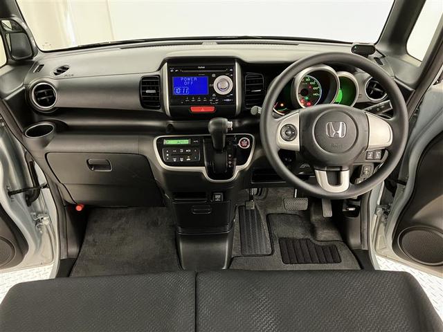Ｎ－ＢＯＸ Ｇ　ＳＳパッケージ　両側自動ドア　ＷＳＲＳ　定期点検記録簿　アルミ　イモビライザー　ワンオーナー車　スマキー　ＡＣ　ＶＳＡ　運転席エアバッグ　ＡＢＳ　ベンチシ－ト　パワーウインドウ　キーレスエントリー　パワステ（5枚目）
