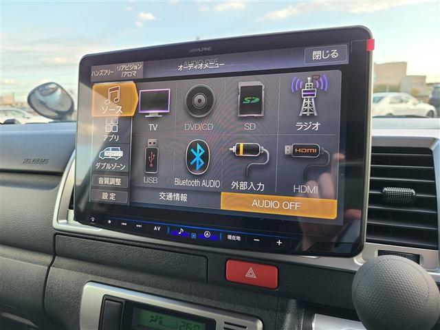 ハイエースバン ロングスーパーＧＬ　未使用　キャンピングカー　８ナンバー　車中泊　ＦＦヒーター　冷蔵庫　二段ベッド　ＴＯＹ　ＦＡＣＴＯＲＹ　ＲＥＶＯシート　サブバッテリー　外部充電　デジタルインナーミラー　アルパインナビ　後席モニター（36枚目）