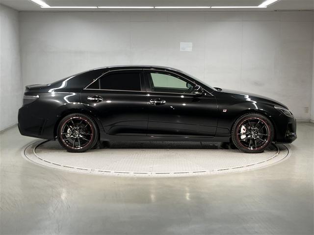 マークＸ ２５０Ｓ　ＧＲスポーツ　盗難防止システム　ナビＴＶ　記録簿　サイドエアバッグ　助手席エアバッグ　ミュージックプレイヤー接続可　地デジＴＶ　ＡＷ　ドラレコ　キーレス　Ｂカメラ　ＡＢＳ　スマートキー　ＤＶＤ　エアバッグ　ＥＳＣ（3枚目）