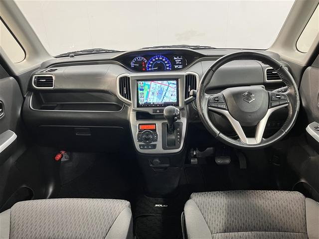 ソリオ ハイブリッドＭＸ　ＤＶＤ再生可　アイスト　パワーウインド　Ｂカメ　イモビライザー　フルオートエアコン　地デジ　ＥＴＣ車載器　ナビＴＶ　パワーステアリング　クルーズコントロール　キーフリー　ＥＳＰ　ＡＵＸ　メモリーナビ（5枚目）