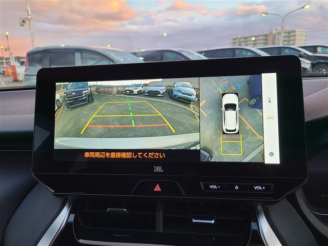 ハリアーハイブリッド Ｚ　後期型　モデリスタフルエアロ　ＪＢＬオーディオ　全方位カメラ　デジタルインナーミラー　パワーバックドア　クルーズコントロール　地デジ　１オーナー　スマートキー　盗難防止システム　純正アルミ（18枚目）