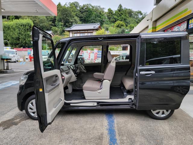 タント Ｘ　ＳＡＩＩＩ　純正ナビ・フルセグＴＶ・パノラマモニター・後席フィリップダウンモニター・スマートアシスト・運転席シートヒーター・ＬＥＤライト・両側電動スライドドア・アイドリングストップ・ＥＴＣ・禁煙車（12枚目）