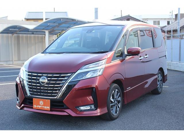 セレナ ハイウェイスターＶ　後期型／１０型ナビ／地デジ／３６０度カメラ／衝突軽減／レーダークルーズ／両側電動／ＬＥＤ／（10枚目）
