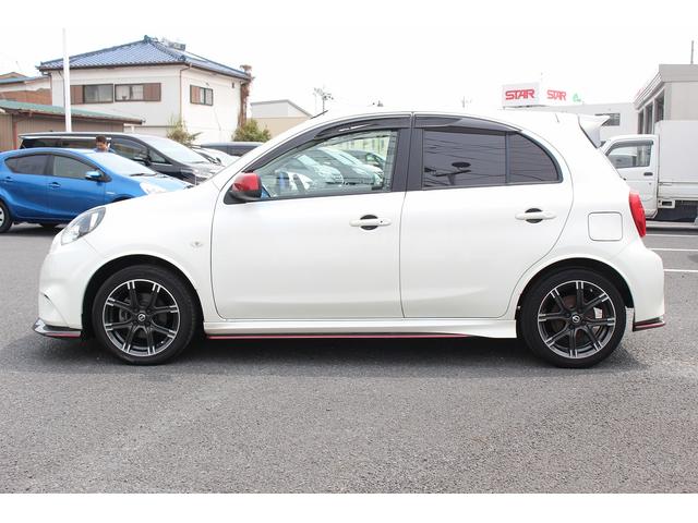 マーチ ニスモ　Ｓ　ニスモ　Ｓ（５名）５ＭＴ／専用エアロ／純正ナビ／地デジ／Ｂカメラ／純正１６ＡＷ／プッシュスタート／電格ミラ／（9枚目）