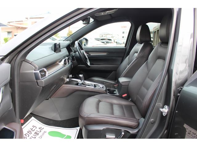 ＣＸ－５ ＸＤ　エクスクルーシブモード　走行３．８万ｋｍ／茶革シート／ＢＯＳＥサウンドシステム／メーカーナビ／地上デジタル／３６０°カメラ／シートベンチレーション／電動リアゲート／ＥＴＣ／衝突軽減ブレーキ／純正１９インチアルミホイール／（35枚目）