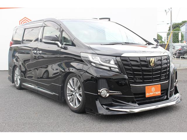 アルファード ２．５Ｓ　Ａパッケージ　タイプブラック　モデリスタエアロ／後席モニター／純正１０型ナビ／地デジ／ハーフレザーシート／Ｂカメラ／レーダークルーズ／衝突軽減／（9枚目）