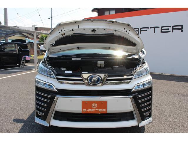 ヴェルファイアハイブリッド ＺＲ　３眼ＬＥＤ／黒革シート／純正１０型ナビ／地デジ／衝突軽減／Ｂカメラ／レーダークルーズ／シートエアコン／（62枚目）