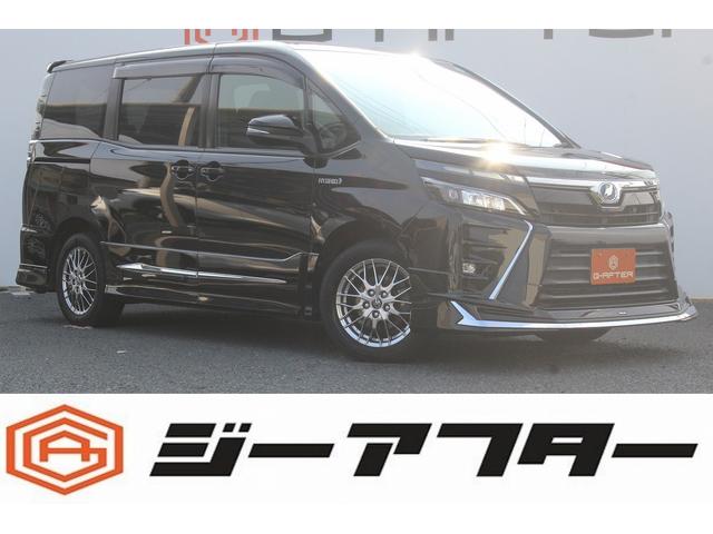 ヴォクシー ハイブリッドＺＳ　後期型／．後席モニター／社外ナビ／両側電動／Ｂカメラ／衝突軽減／クルコン／ＥＴＣ／（3枚目）