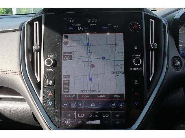 レヴォーグ ＳＴＩスポーツ　ＥＸ　Ｒ５登録／純正１１．６型ナビ／地デジ／革シート／ＦＳＲカメラ／シートヒーター／電動リアゲート／クルコン（3枚目）
