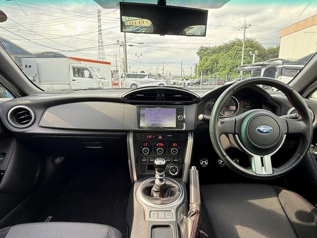 ＢＲＺ Ｓ　６ＭＴ／社外ナビ／」地デジ／横滑り防止／ＬＥＤデイライト／ＥＴＣ／スマートキー／プッシュスタート／オートエアコン／電格ドアミラー／（18枚目）
