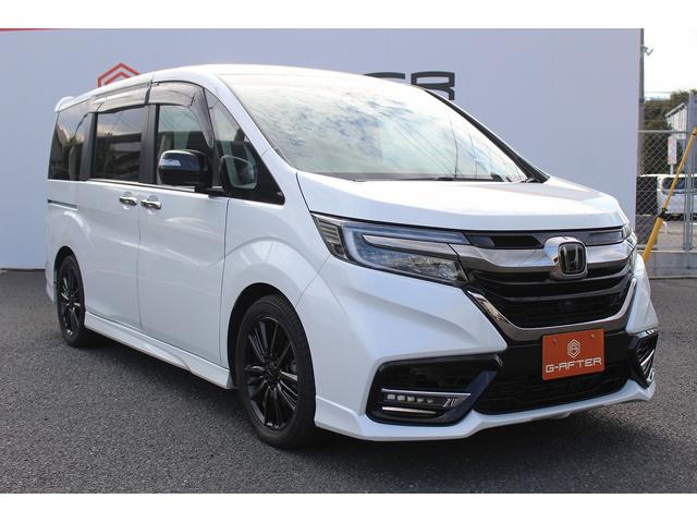 ステップワゴン モデューロＸ　ホンダセンシング　メーカー１０型ナビ／全周囲カメラ／両側電動スライドドア／衝突栄元ブレーキ／地デジ／パーキングアシスト／ＬＥＤヘッドライト／純正１７インチＡＷ／ＥＴＣ／アイドリングストップ／スマートキー（4枚目）