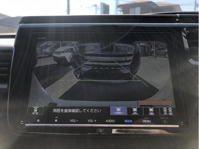 ステップワゴンスパーダ ｅ：ＨＥＶスパーダ　Ｇ・ＥＸ　ホンダセンシング　純正９型ナビ／両側電動スライドドア／地デジ／バックカメラ／衝突軽減ブレーキ／ＥＴＣ２．０／シートヒーター／ハーフレザー／クルーズコントロール／ＬＥＤヘッドライト／Ｂｌｕｔｏｏｔｈ接続可能（4枚目）