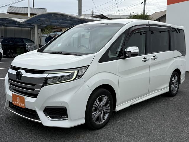 ステップワゴンスパーダ ｅ：ＨＥＶスパーダ　Ｇ・ＥＸ　ホンダセンシング　純正９型ナビ／両側電動スライドドア／地デジ／バックカメラ／衝突軽減ブレーキ／ＥＴＣ２．０／シートヒーター／ハーフレザー／クルーズコントロール／ＬＥＤヘッドライト／Ｂｌｕｔｏｏｔｈ接続可能（10枚目）