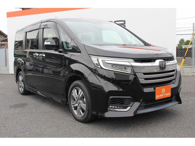ステップワゴンスパーダ ｅ：ＨＥＶスパーダ　Ｇ　ホンダセンシング　ＭＯＰ１０型ナビ／両側電動スライドドア／衝突軽減ブレーキ／地デジ／バックカメラ／ＥＴＣ２．０／ＬＥＤ／純正１６インチアルミホイール／プッシュスタート／スマートキー／（9枚目）