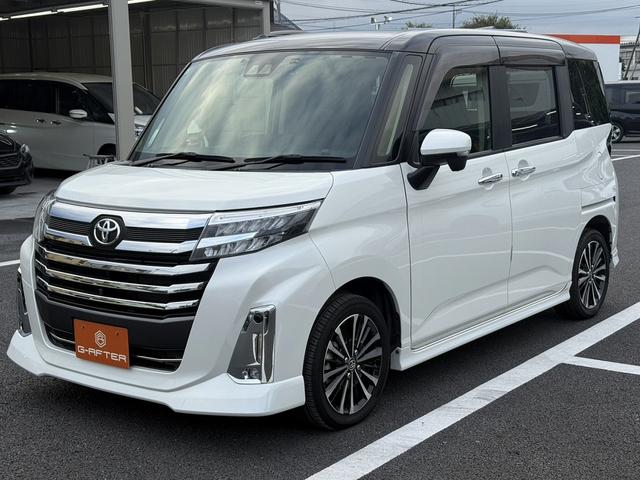 ルーミー カスタムＧ－Ｔ　両側電動スライドドア　アラウンドビューカメラ　地デジ　衝突軽減ブレーキ　クルーズコントロール　シートヒーター　ＥＴＣ２．０　ＬＥＤヘッドライト　アイドリングストップ　スマートキー　Ｂｌｕｔｏｏｔｈ接続（23枚目）