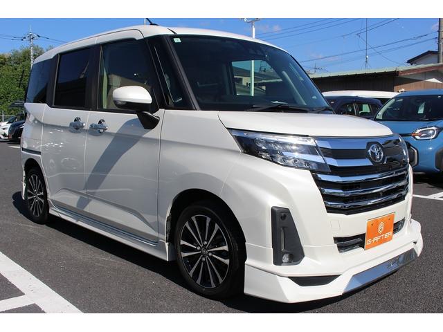 ルーミー カスタムＧ－Ｔ　モデリスタエアロ／アルパイン１０型後席モニター／アルパイン９型ナビ／アラウンドビューカメラ／地デジ／両側電動スライドドア／衝突軽減ブレーキ／レーダークルーズコントロール／ＬＥＤヘッドライト／ＥＴＣ（21枚目）