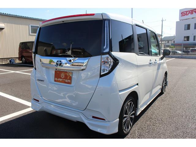 ルーミー カスタムＧ－Ｔ　モデリスタエアロ／アルパイン１０型後席モニター／アルパイン９型ナビ／アラウンドビューカメラ／地デジ／両側電動スライドドア／衝突軽減ブレーキ／レーダークルーズコントロール／ＬＥＤヘッドライト／ＥＴＣ（22枚目）