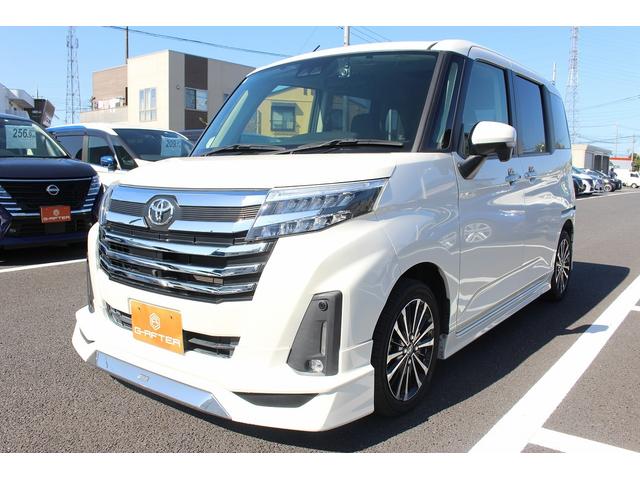 ルーミー カスタムＧ－Ｔ　モデリスタエアロ／アルパイン１０型後席モニター／アルパイン９型ナビ／アラウンドビューカメラ／地デジ／両側電動スライドドア／衝突軽減ブレーキ／レーダークルーズコントロール／ＬＥＤヘッドライト／ＥＴＣ（24枚目）