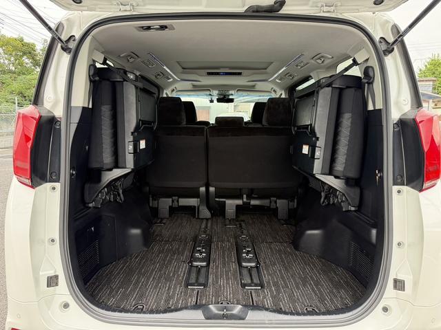 アルファード ２．５Ｓ　レンタＵＰ／メーカーツインサンルーフ／純正９型ナビ／地デジ／バックカメラ／両側電動スライドドア／衝突軽減ブレーキ／レーダークルーズ／ＬＥＤヘッドライト／純正１８インチＡＷ／コーナーセンサー／ＢＴ接続／（38枚目）