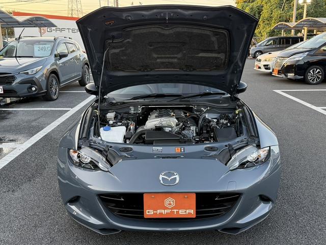 ロードスターＲＦ ＶＳ　６速ＭＴ／赤革シート／Ｂｒｅｎｂｏキャリパー／地デジ／クルーズコントロール／シートヒーター／ＢＢＳホイール／ＥＴＣ／ＬＥＤヘッドライト／電動開閉式ハードトップ／禁煙車／スマートキー／プッシュスタート／（72枚目）