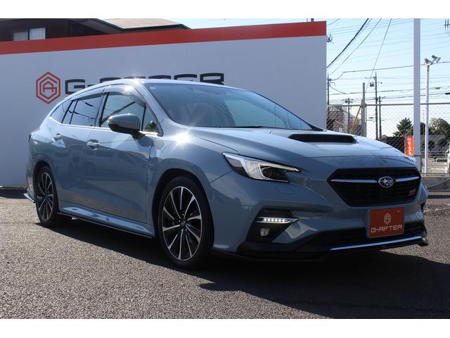 レヴォーグ ＳＴＩスポーツ　ＥＸ　禁煙車　ＳＴＩフルエアロ　純正１１．６インチナビ　ハーマンカードンサウンド１０スピーカー　フルセグ　バックカメラ　衝突軽減　レーダークルーズ　ＥＴＣ　Ｂｌｕｅｔｏｏｔｈ　電動リアゲート　シートヒーター（4枚目）