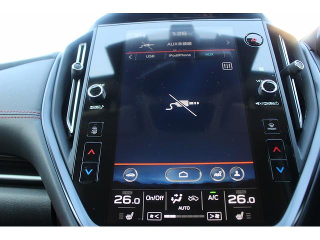 レヴォーグ ＳＴＩスポーツ　ＥＸ　禁煙車　ＳＴＩフルエアロ　純正１１．６インチナビ　ハーマンカードンサウンド１０スピーカー　フルセグ　バックカメラ　衝突軽減　レーダークルーズ　ＥＴＣ　Ｂｌｕｅｔｏｏｔｈ　電動リアゲート　シートヒーター（43枚目）