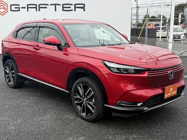 ヴェゼル ｅ：ＨＥＶ　Ｚ　禁煙車　純正９インチナビ　１０スピーカー　マルチビューカメラ　フルセグ　電動リアゲート　アダクティブクルーズコントロール　衝突軽減　ハーフレザー　シートヒーター　ステアリングヒーター　ＥＴＣ（20枚目）