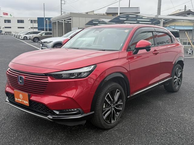 ヴェゼル ｅ：ＨＥＶ　Ｚ　禁煙車　純正９インチナビ　１０スピーカー　マルチビューカメラ　フルセグ　電動リアゲート　アダクティブクルーズコントロール　衝突軽減　ハーフレザー　シートヒーター　ステアリングヒーター　ＥＴＣ（23枚目）