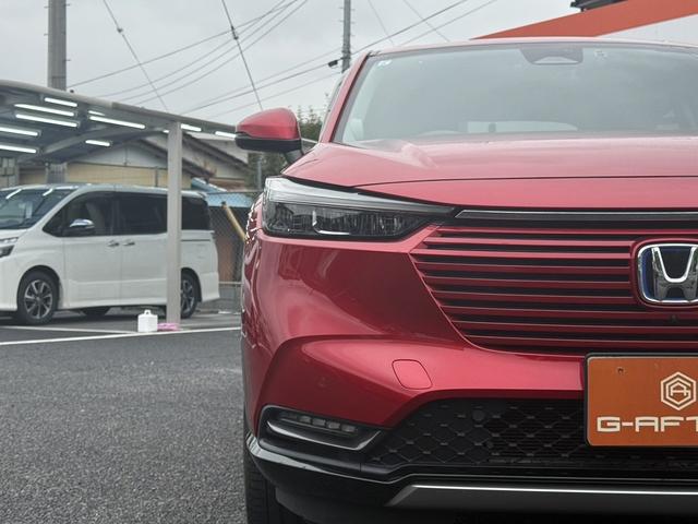 ヴェゼル ｅ：ＨＥＶ　Ｚ　禁煙車　純正９インチナビ　１０スピーカー　マルチビューカメラ　フルセグ　電動リアゲート　アダクティブクルーズコントロール　衝突軽減　ハーフレザー　シートヒーター　ステアリングヒーター　ＥＴＣ（25枚目）