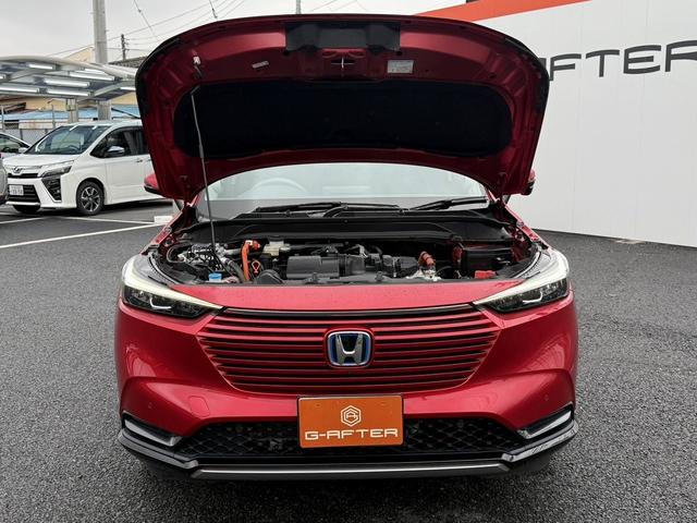 ヴェゼル ｅ：ＨＥＶ　Ｚ　禁煙車　純正９インチナビ　１０スピーカー　マルチビューカメラ　フルセグ　電動リアゲート　アダクティブクルーズコントロール　衝突軽減　ハーフレザー　シートヒーター　ステアリングヒーター　ＥＴＣ（68枚目）