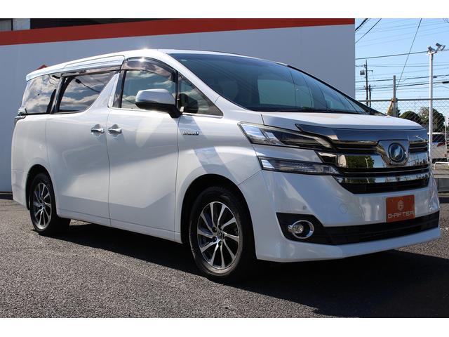 ヴェルファイアハイブリッド エグゼクティブラウンジ 1オーナー 4WD 純正9インチナビ JBLサウンド 12インチ後席モニター 両側電動スライド 17スピーカー フルセグ パノラミックビューモニター 衝突軽減ブレーキ アダクティブクルーズ 純正AW(3枚目)