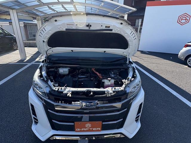 ノア ハイブリッドＳｉ　禁煙車　純正１０．５インチナビ　後席モニター　両側電動スライドドア　寒冷地仕様　リアオートエアコン　バックカメラ　７人乗り　衝突軽減ブレーキ　純正１６インチＡＷ　シートヒーター　ＥＴＣ　ハーフレザー（73枚目）