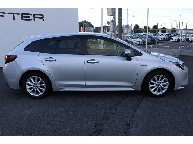 カローラツーリング ハイブリッド S 1オーナー 純正ナビ 地デジフルセグTV バックカメラ 衝突軽減ブレーキ コーナーセンサー Bluetooth アダクティブクルーズ レーンキープ ETC 純正16インチアルミ LEDヘッドライト(5枚目)