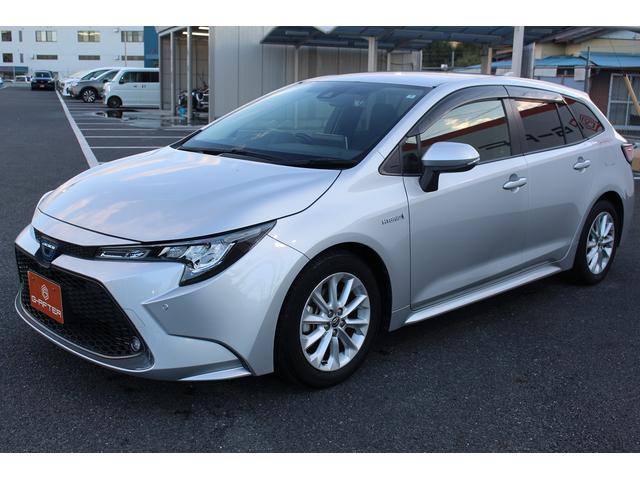 カローラツーリング ハイブリッド S 1オーナー 純正ナビ 地デジフルセグTV バックカメラ 衝突軽減ブレーキ コーナーセンサー Bluetooth アダクティブクルーズ レーンキープ ETC 純正16インチアルミ LEDヘッドライト(10枚目)