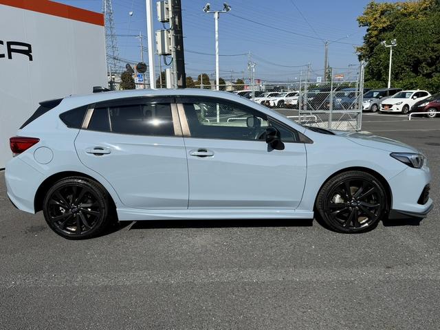 インプレッサスポーツ STIスポーツ 後期型 禁煙車 ワンオーナー ALPINEナビ フルセグ バックカメラ アダプティブクルーズ アイサイトVer3 ハーフレザーシート シートヒーター メモリー機能付きパワーシート 衝突軽減ブレーキ(11枚目)