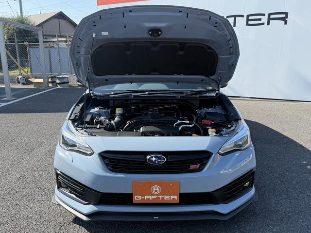 インプレッサスポーツ STIスポーツ 後期型 禁煙車 ワンオーナー ALPINEナビ フルセグ バックカメラ アダプティブクルーズ アイサイトVer3 ハーフレザーシート シートヒーター メモリー機能付きパワーシート 衝突軽減ブレーキ(77枚目)