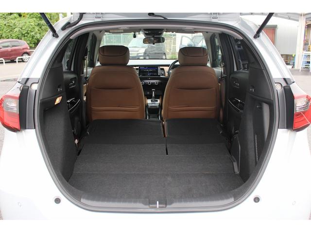 フィット ｅ：ＨＥＶリュクス　禁煙車　純正９インチナビ　バックカメラ　茶革ハーフレザー　シートヒーター　衝突軽減ブレーキ　アダクティブクルーズ　レーンキープ　純正１６インチアルミホイール　フルセグ　Ｂｌｕｅｔｏｏｔｈ接続　ＥＴＣ（37枚目）